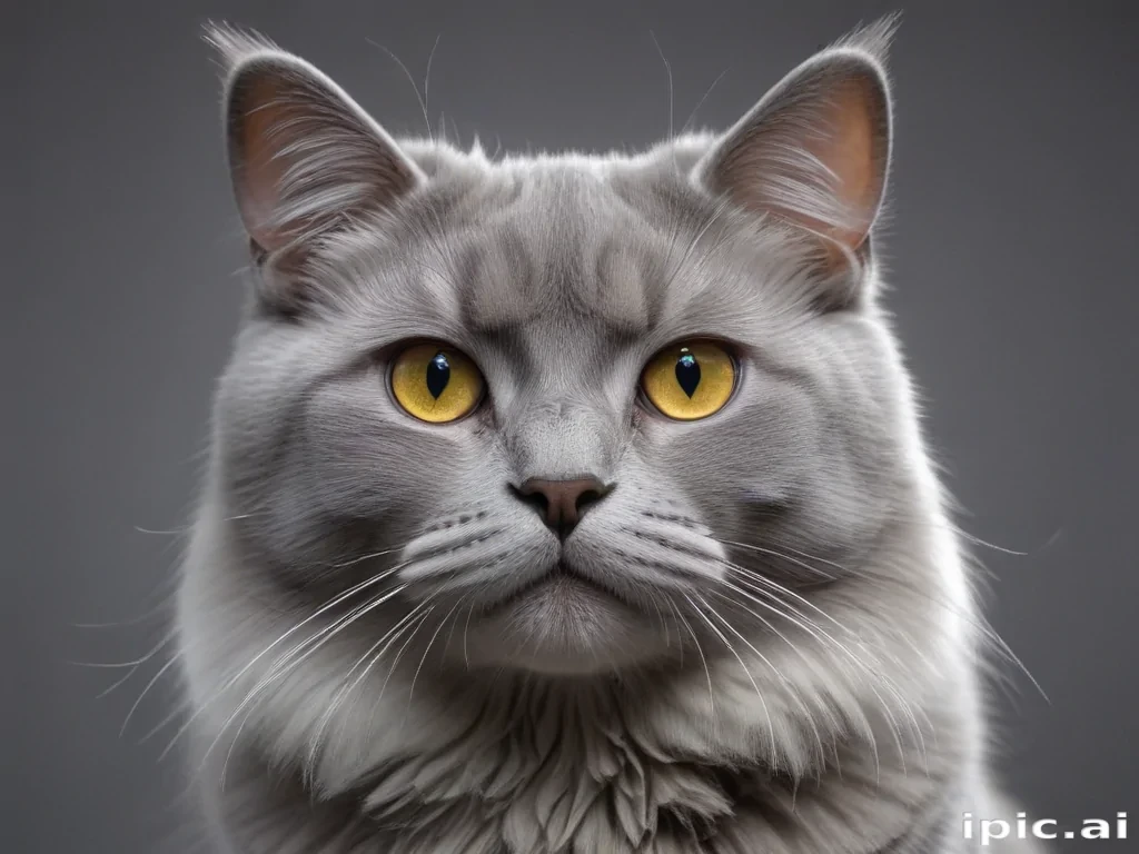 grey cat