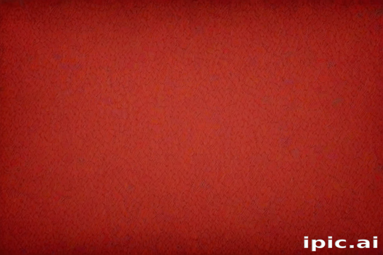 red blank background