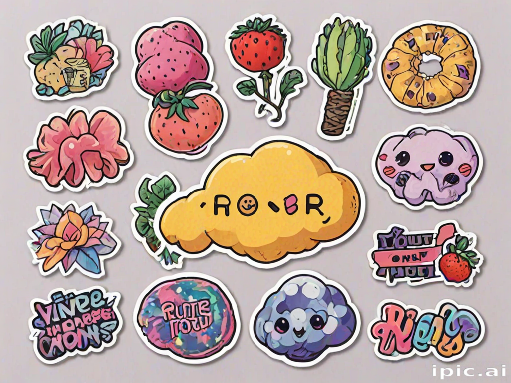 stickers png aesthetic