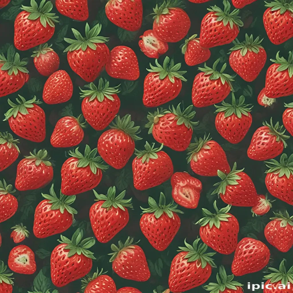 aesthetic strawberry wallpaper