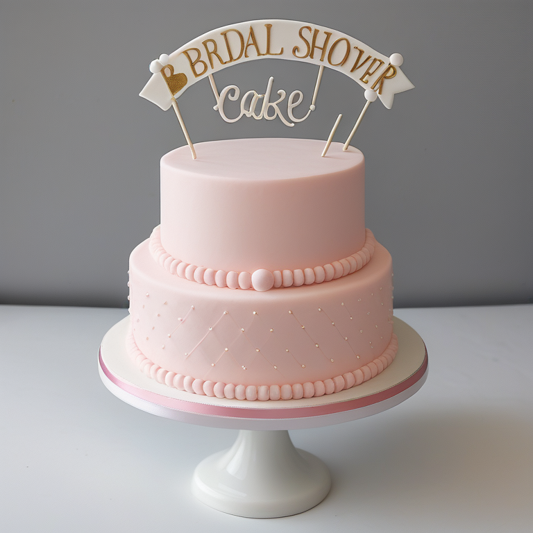 what to write on a bridal shower cake