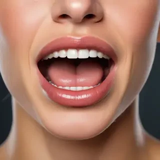 mouth transparent