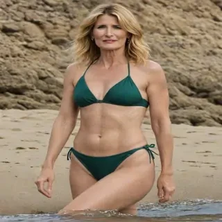 Laura Dern in bikini