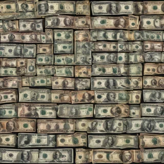 money with transparent background