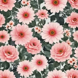 aesthetic flowers png