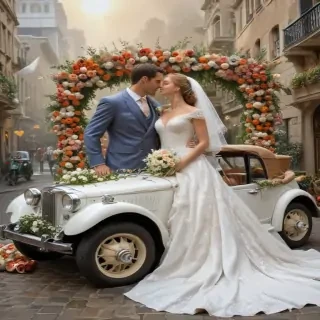 just married
