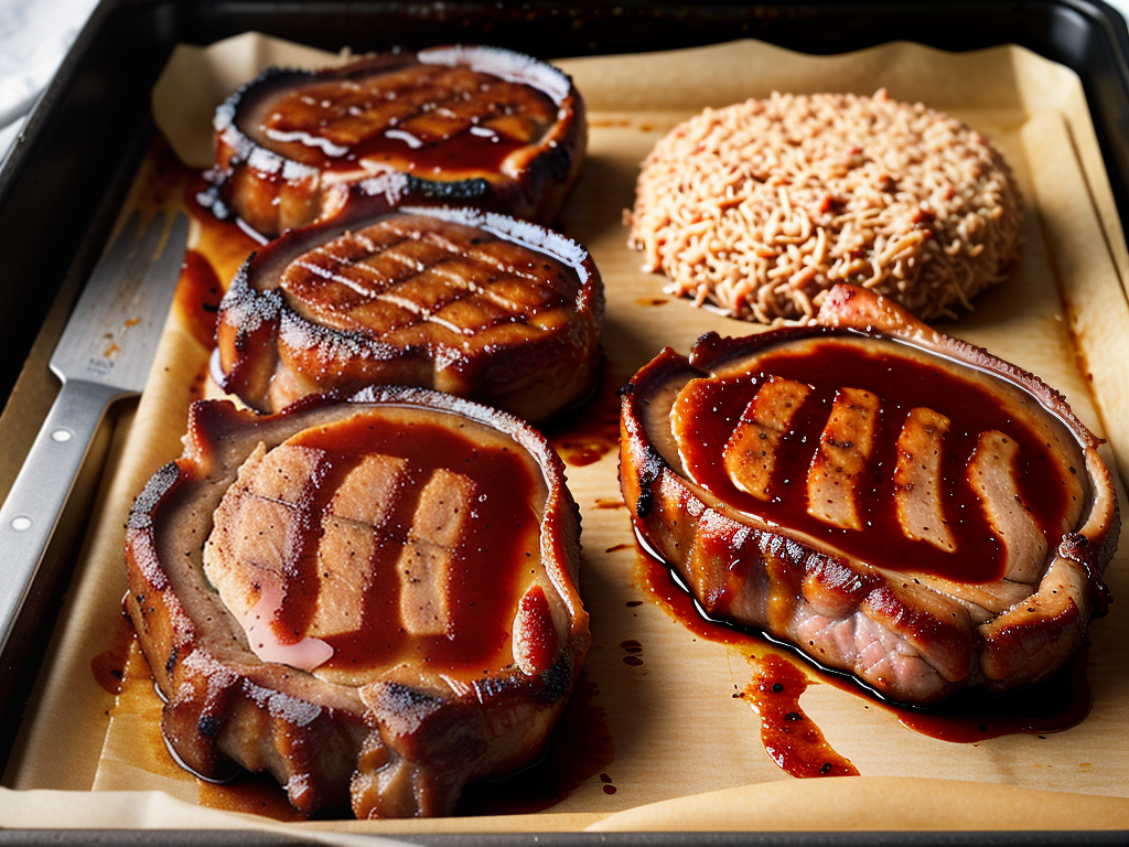 sweet baby ray's bbq pork chops in oven