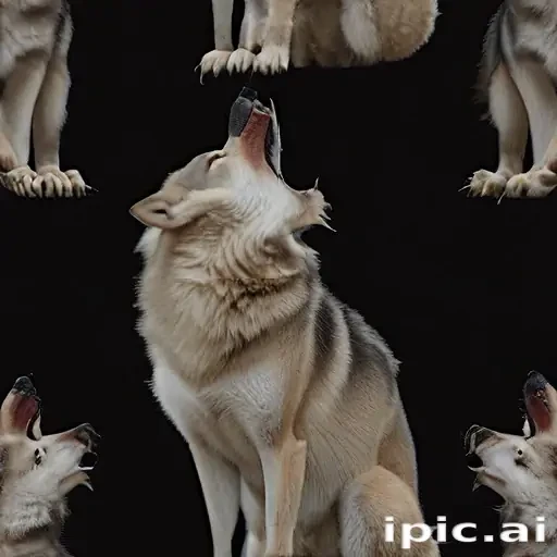 wolf howl png