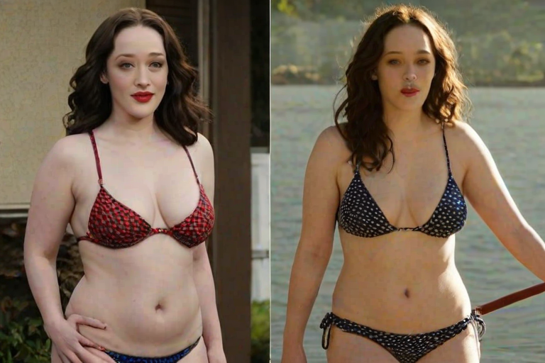 kat dennings in bikini