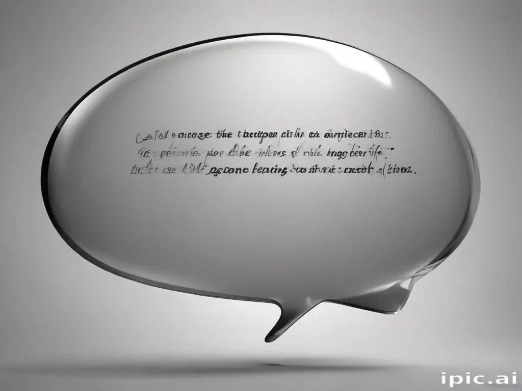 speech bubble