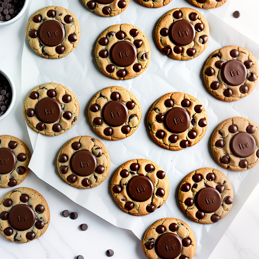 keto peanut butter chocolate chip cookies