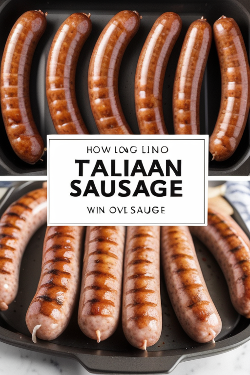 how long bake italian sausage in oven