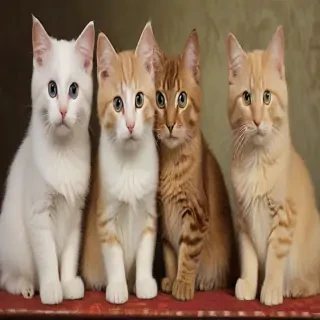 vintage cat images