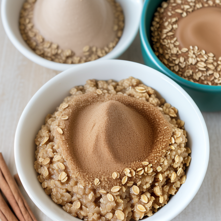 brown sugar and cinnamon oats