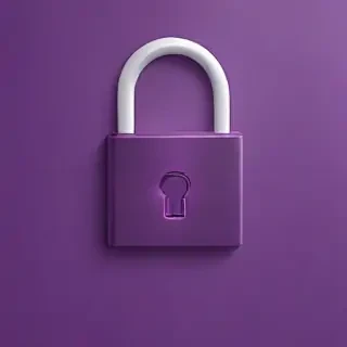 purple lock screen