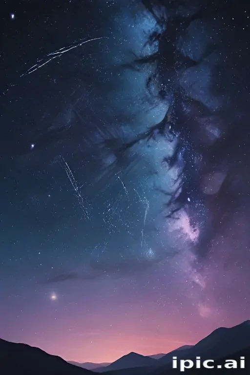 starry background aesthetic