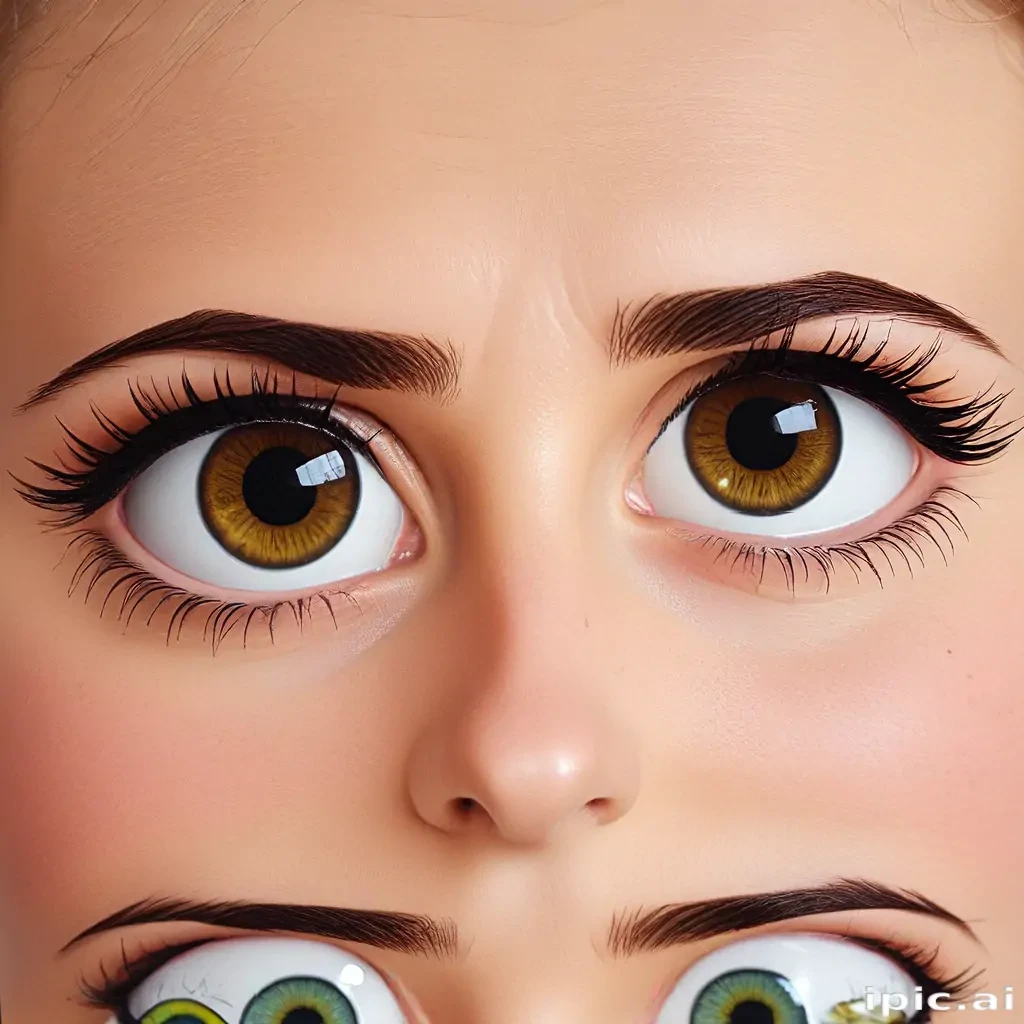 cartoon eyes