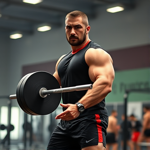 detailed edges, detailed image, perfection style, A detailed and A perfect photo of a man is lifting a barbell in a competition, hand focus, cinematic hand, best hand, better hand, awesome hand, different hand, solo, looking at viewer, short hair, shirt, black hair, 1boy, full body, male focus, thighs, shoes, shorts, socks, artist name, black shirt, muscular, facial hair, black shorts, pectorals, muscular male, red footwear, bara, large pectorals, bulge, realistic, very short hair, chest hair, leg hair, arm hair, exercise, hairy, nike, gym, dumbbell, weightlifting, perfection, different color, perfect color, realistic, realism, detailed background, perfect background, different background, perfect style, perfection style, detailed style, thick thighs, sneakers, mature male, sideburns, buzz cut, nike (company)