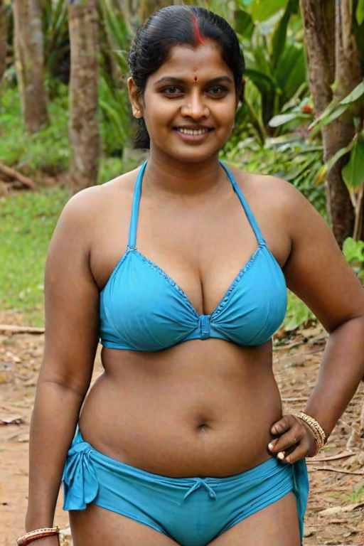 tamil aunty bikini