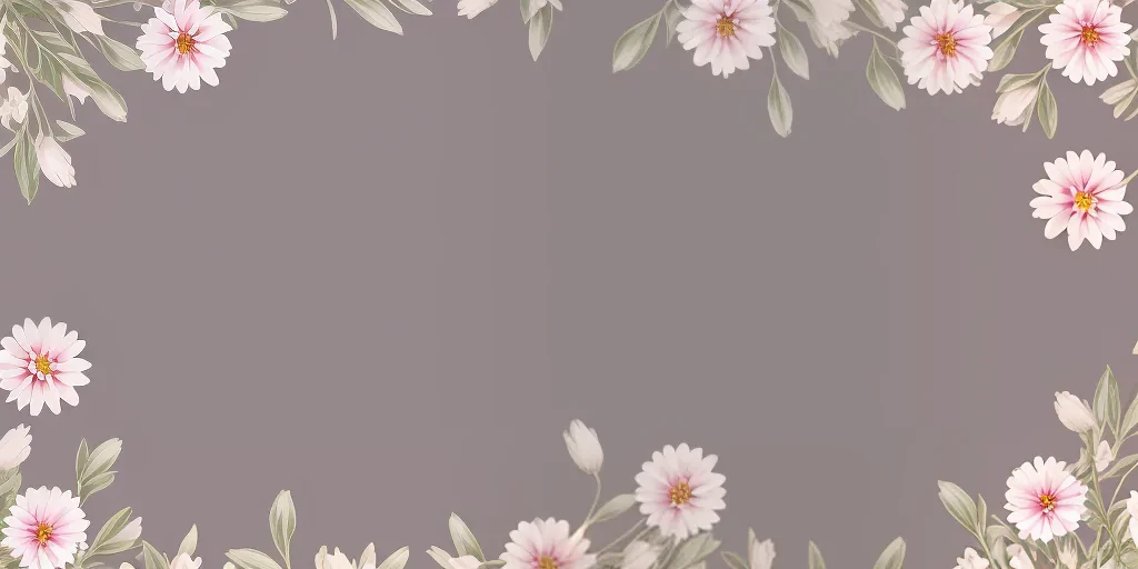 simple flower background