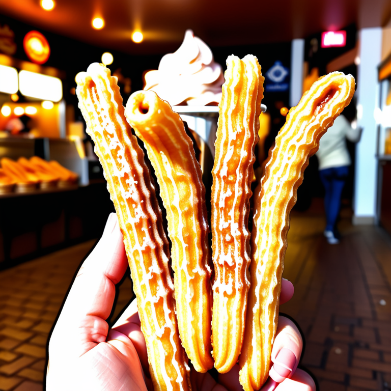 what do churros taste like