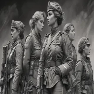 military drawing