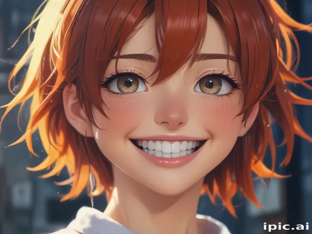 anime smile gif