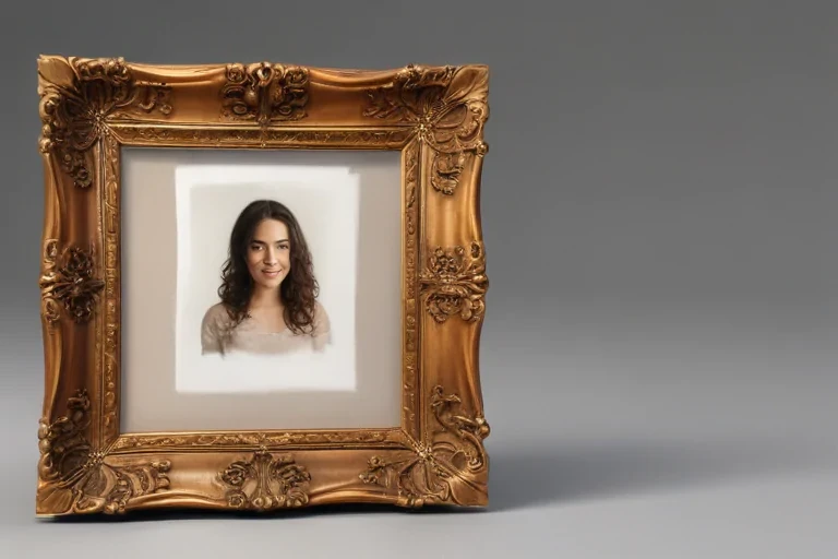 picture frame transparent
