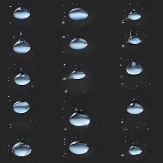 water droplets png transparent