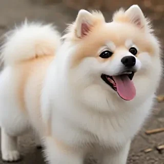 spitz dog