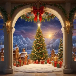 merry christmas no background