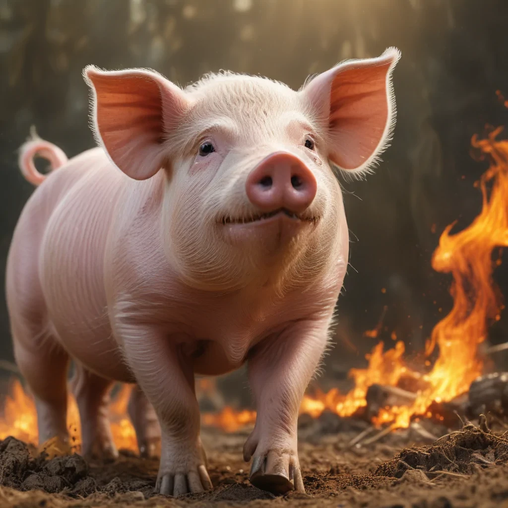 pig background