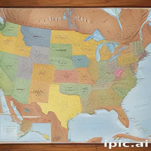 map of the usa