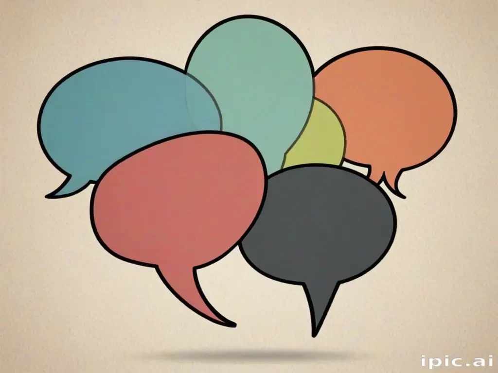speech bubble clip art