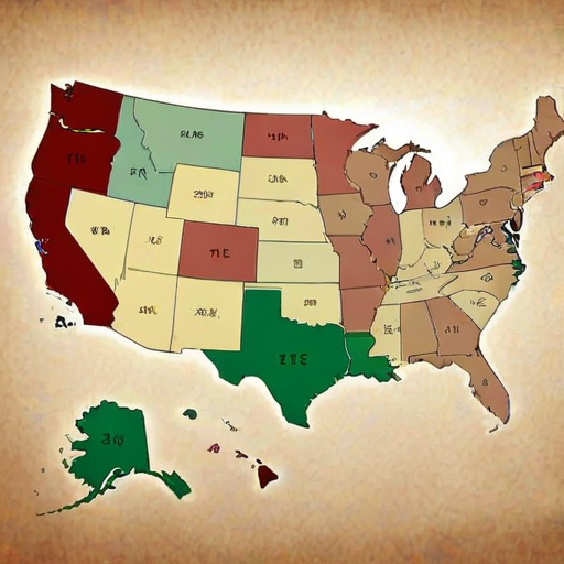 states map