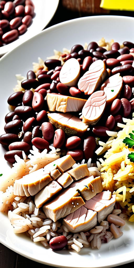 red beans rice and chicken
