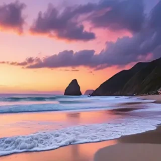 ios beach wallpaper