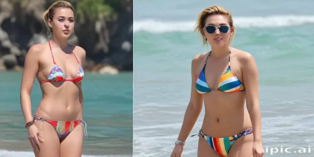 Miley Cyrus in bikini
