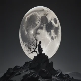 aesthetic moon drawings