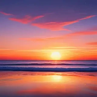 cute sunset wallpaper
