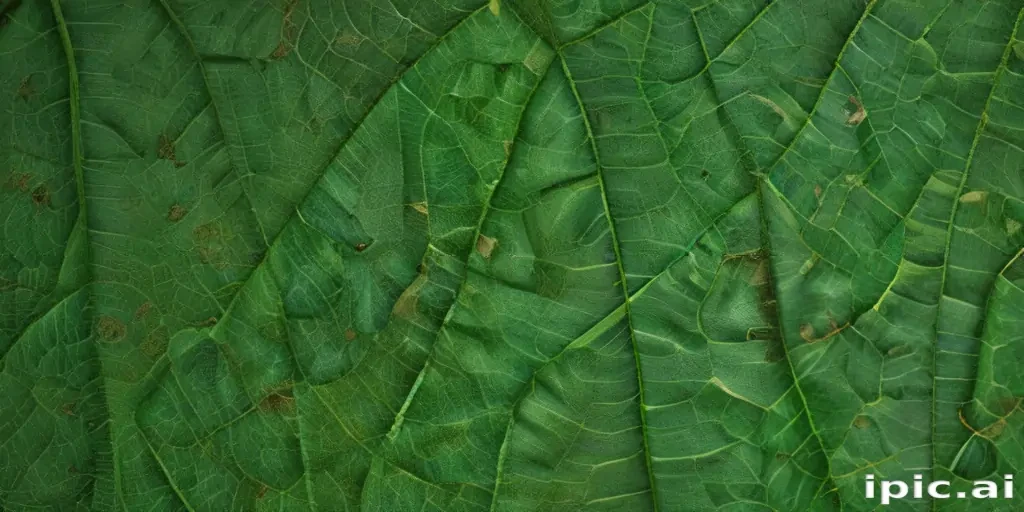 green leaf background