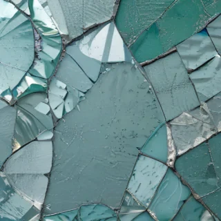 broken glass texture