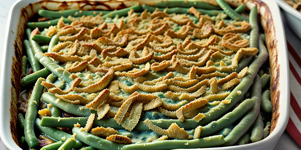 green bean casserole without mushrooms