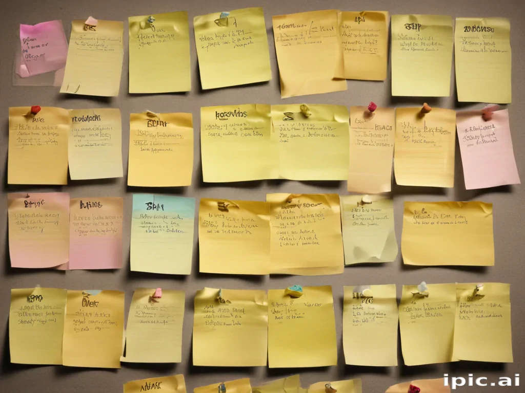 sticky note background
