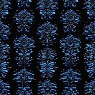 black background blue