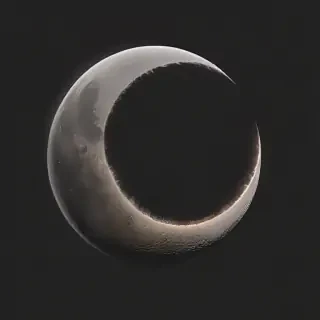 crescent moon transparent background