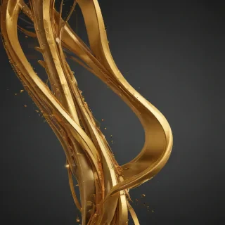 gold lines png