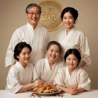 free use asian family