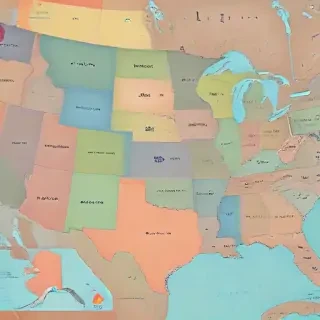 us states map