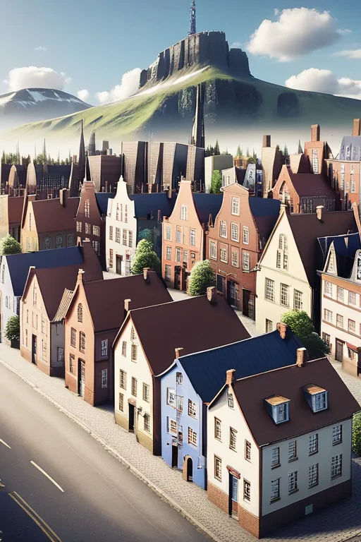 town background